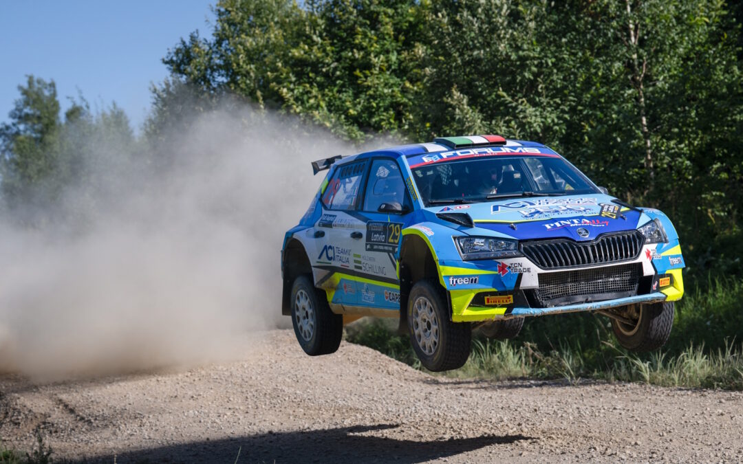 Roberto Daprà: in Lettonia la migliore prestazione nel Campionato del Mondo Rally WRC