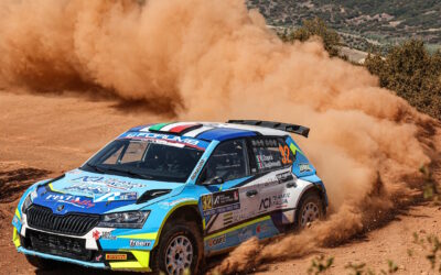 Super prestazione di Roberto Daprà nel Campionato del Mondo Rally WRC: 10° assoluto in Grecia